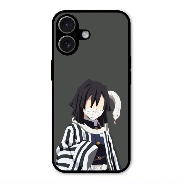 Snake Eyes Glass Case Cover For iPhone 17