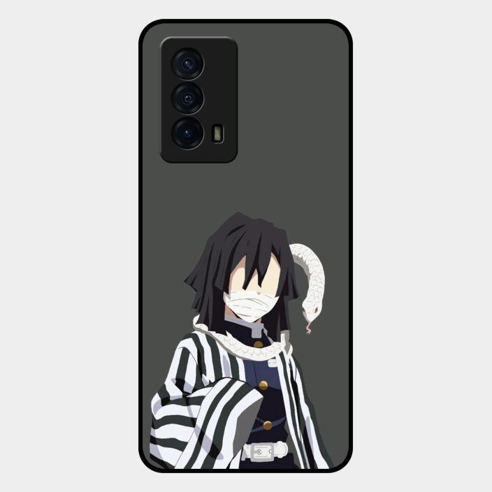 Snake Eyes Glass Case Cover For Iqoo Z5 5G