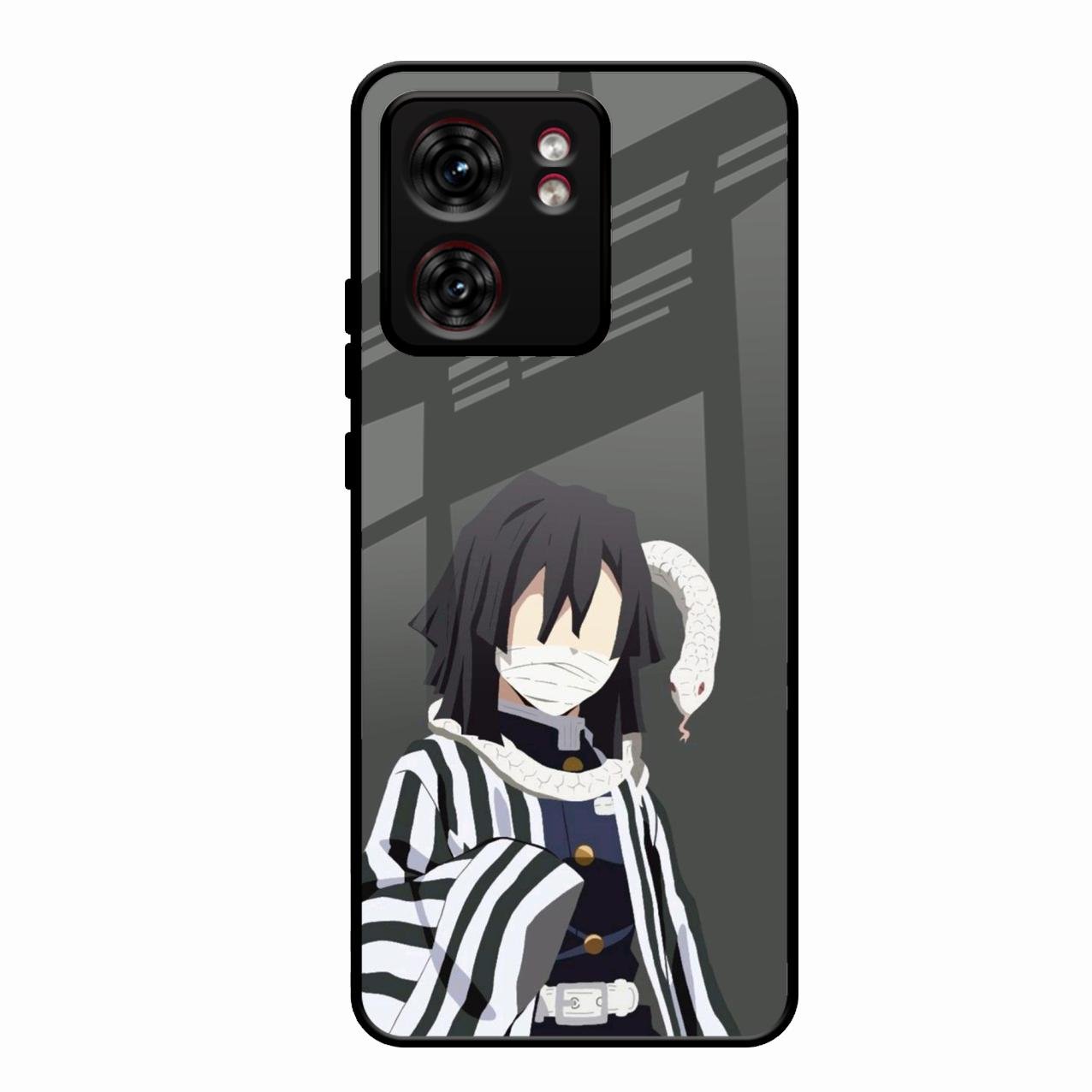 Snake Eyes Glass Case Cover For Motorola Edge 40