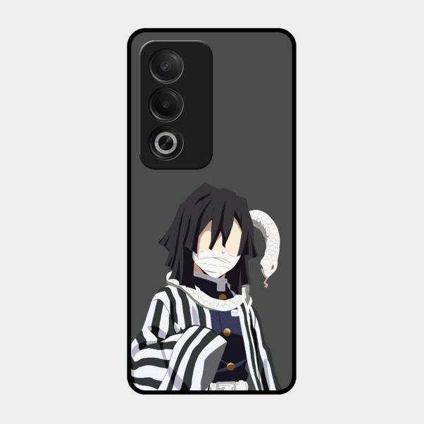 Snake Eyes Glass Case Cover For Oppo A3 Pro 5G