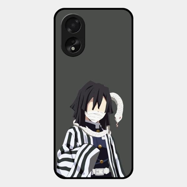 Snake Eyes Glass Case Cover For Oppo A38