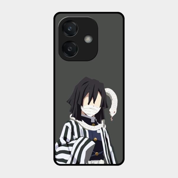 Snake Eyes Glass Case Cover For Oppo A3X 5G