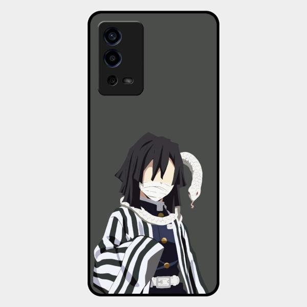 Snake Eyes Glass Case Cover For Oppo A55