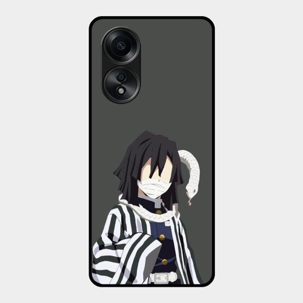 Snake Eyes Glass Case Cover For Oppo A58