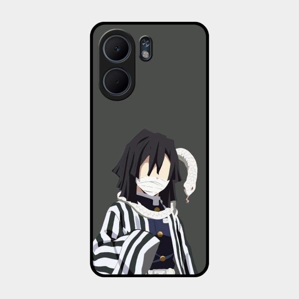 Snake Eyes Glass Case Cover For Oppo A5X 5G