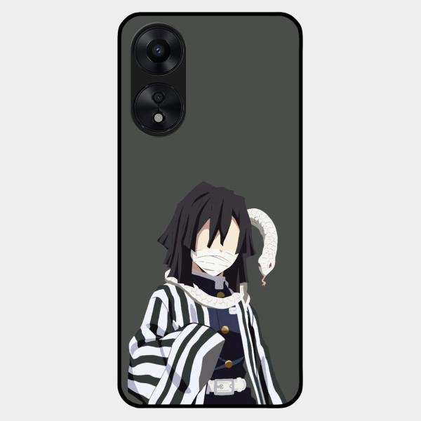 Snake Eyes Glass Case Cover For Oppo A78 5G