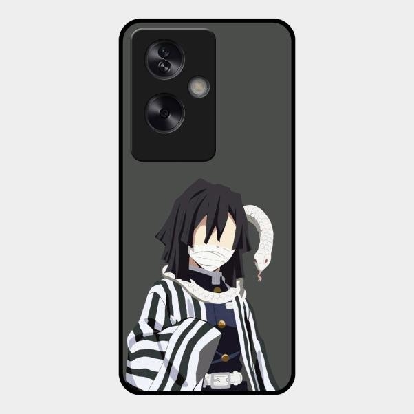 Snake Eyes Glass Case Cover For Oppo A79 5G