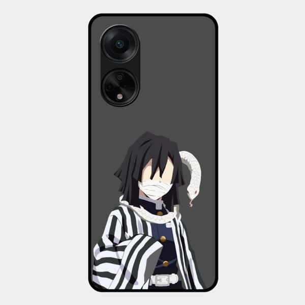 Snake Eyes Glass Case Cover For Oppo F23 5G