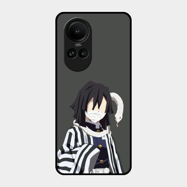 Snake Eyes Glass Case Cover For Oppo Reno 10 5G