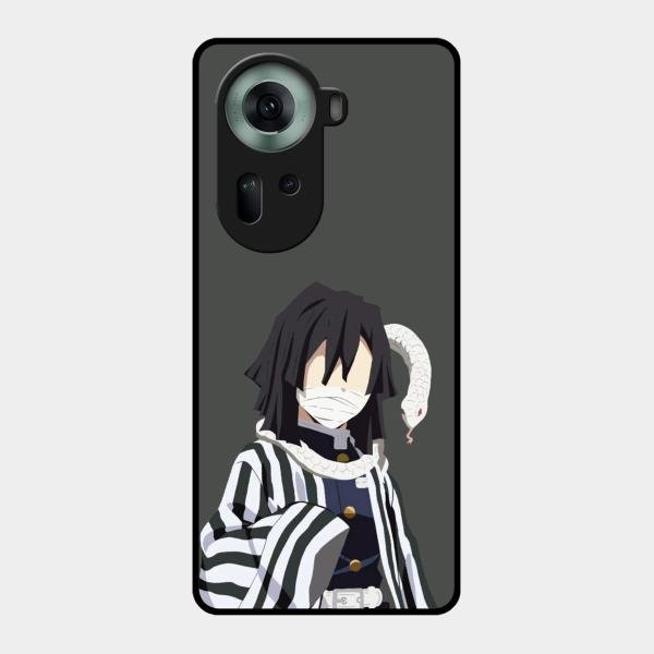 Snake Eyes Glass Case Cover For Oppo Reno 11 5G
