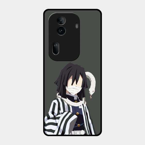 Snake Eyes Glass Case Cover For Oppo Reno 11 Pro 5G