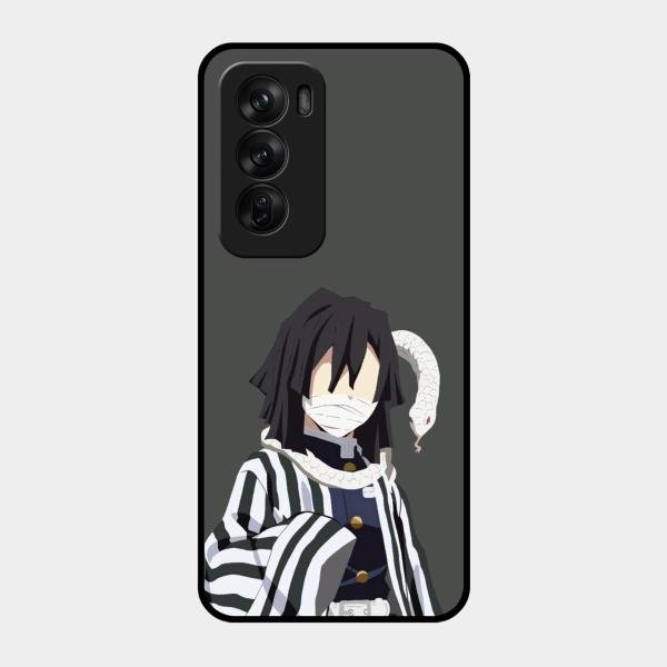 Snake Eyes Glass Case Cover For Oppo Reno 12 Pro 5G