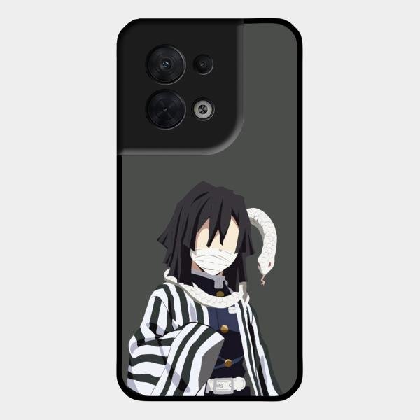 Snake Eyes Glass Case Cover For Oppo Reno 8 5G
