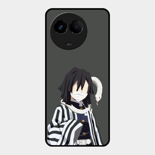 Snake Eyes Glass Case Cover For Realme 11 5G