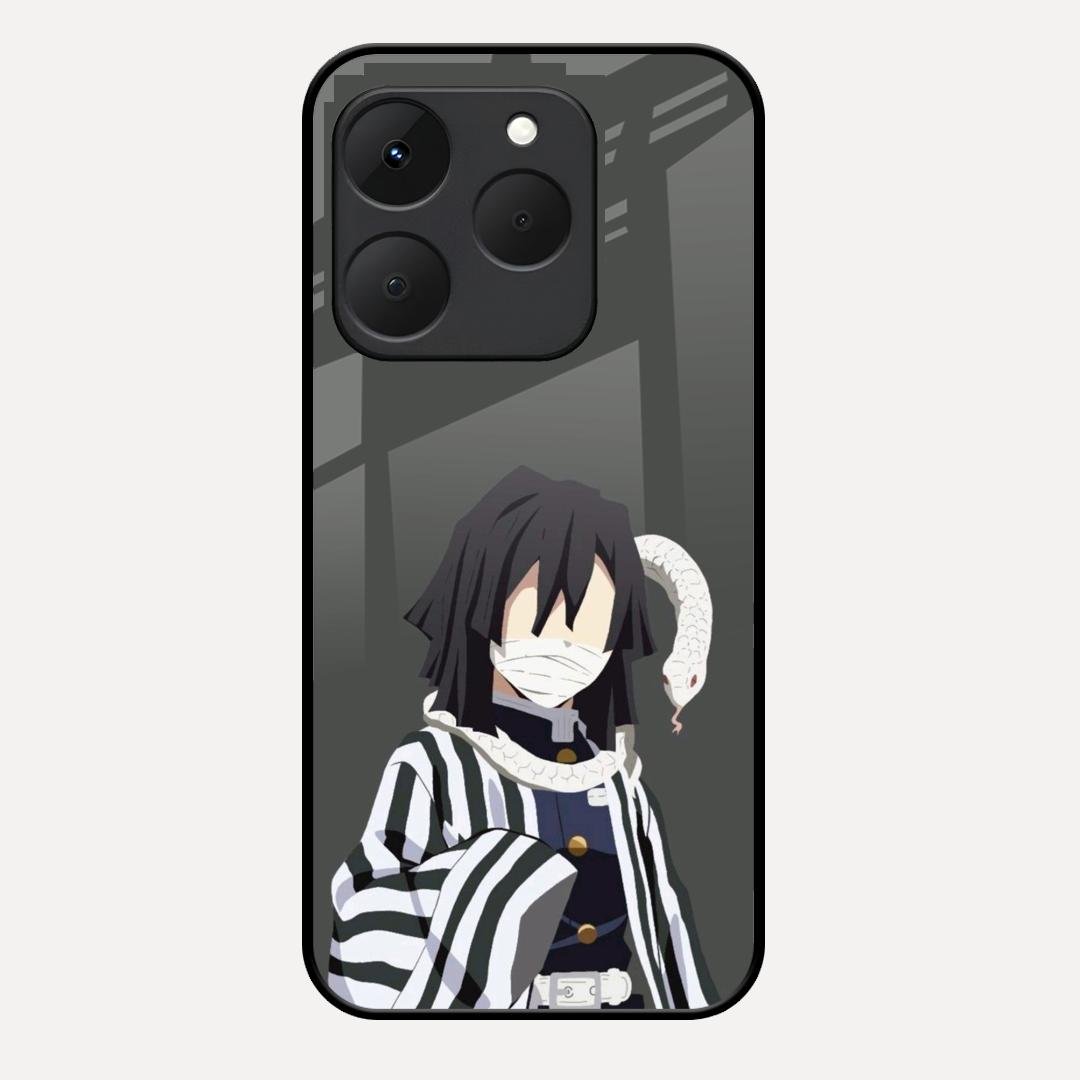 Snake Eyes Glass Case Cover For Realme 15T 5G