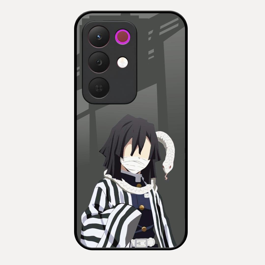 Snake Eyes Glass Case Cover For Realme 15X 5G