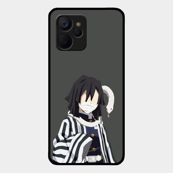Snake Eyes Glass Case Cover For Realme 9I 5G