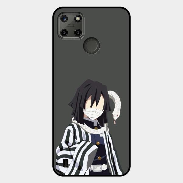Snake Eyes Glass Case Cover For Realme C21Y
