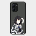 Snake Eyes Glass Case Cover For Realme C33 2023