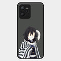 Snake Eyes Glass Case Cover For Realme C35