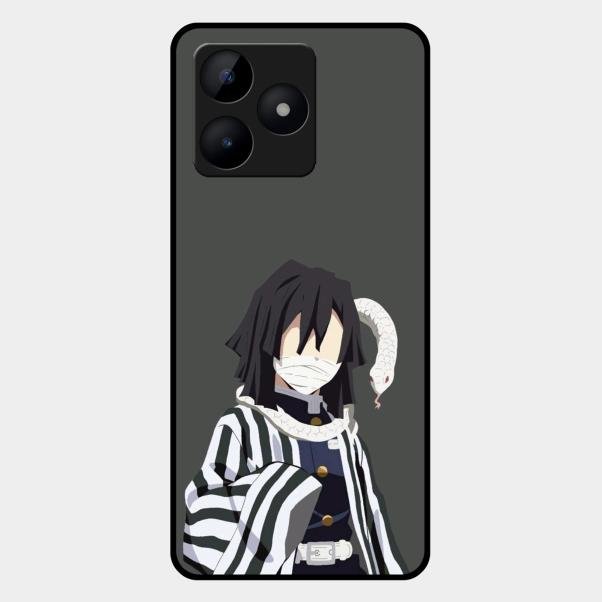 Snake Eyes Glass Case Cover For Realme C53