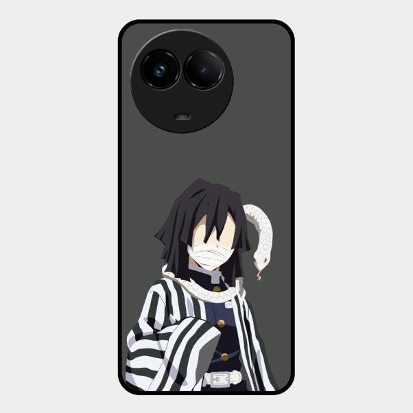 Snake Eyes Glass Case Cover For Realme C67 5G
