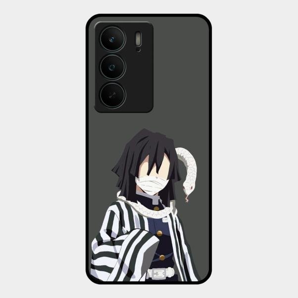 Snake Eyes Glass Case Cover For Realme C75 5G