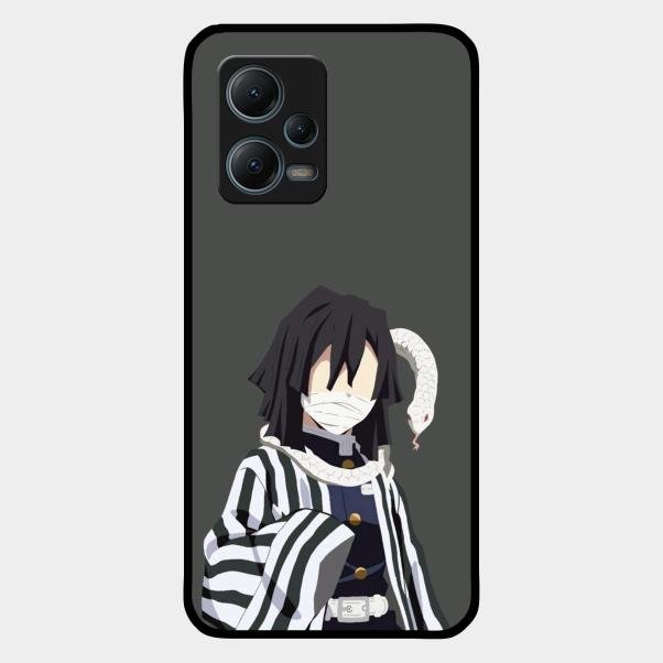 Snake Eyes Glass Case Cover For Redmi Note 12 5G
