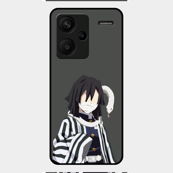 Snake Eyes Glass Case Cover For Redmi Note 13 Pro Plus 5G