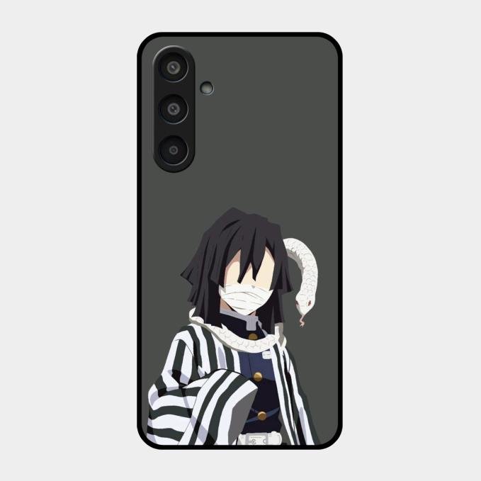Snake Eyes Glass Case Cover For Samsung Galaxy M35 5G