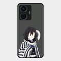 Snake Eyes Glass Case Cover For Vivo T1 44W 4G