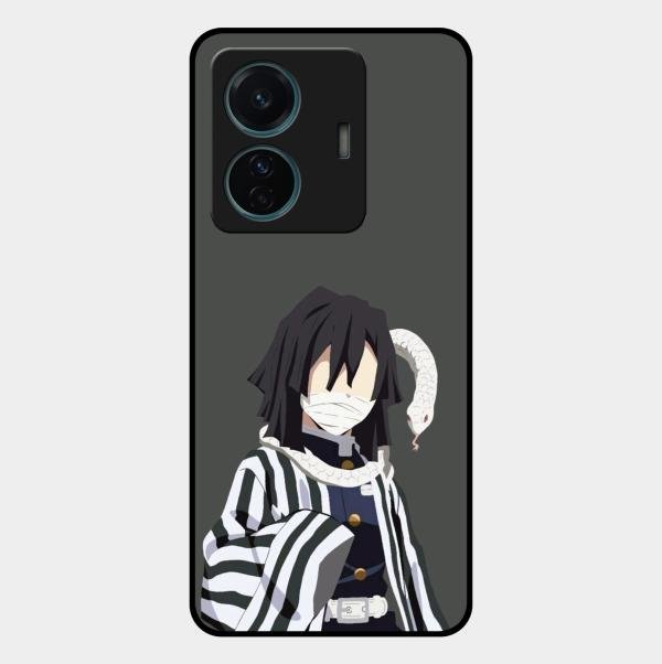 Snake Eyes Glass Case Cover For Vivo T1 Pro 5G