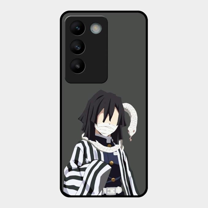Snake Eyes Glass Case Cover For Vivo T3 5G
