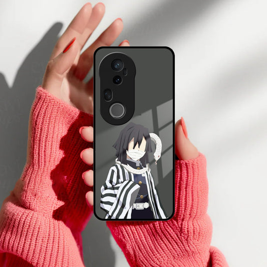 Snake Eyes Glass Case Cover For Vivo