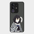 Snake Eyes Glass Case Cover For Vivo T4X 5G