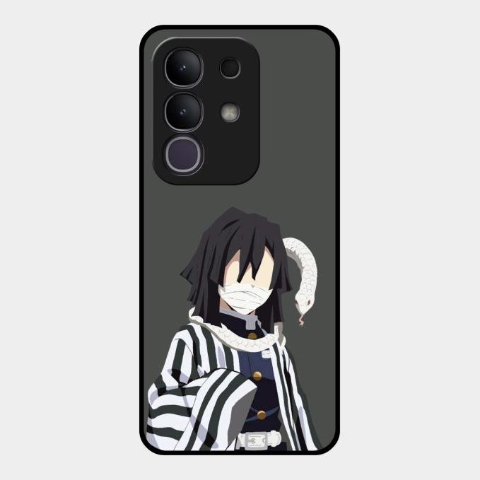 Snake Eyes Glass Case Cover For Vivo T4X 5G
