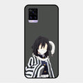 Snake Eyes Glass Case Cover For Vivo V20