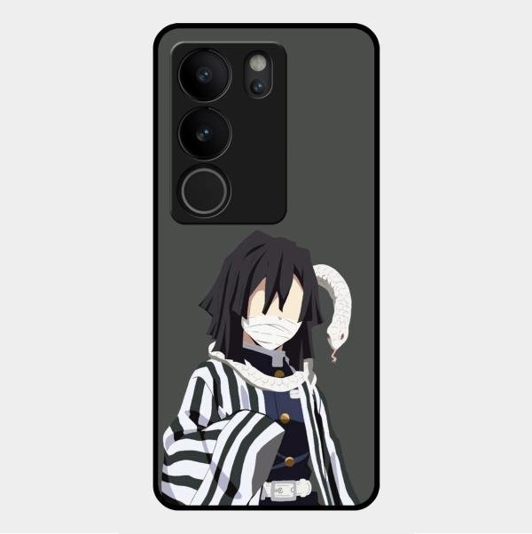 Snake Eyes Glass Case Cover For Vivo V29 Pro 5G