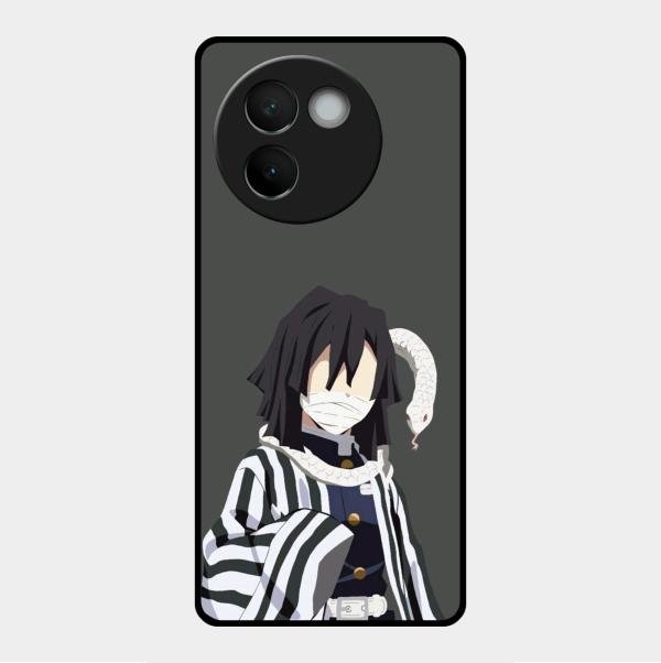 Snake Eyes Glass Case Cover For Vivo V30E 5G