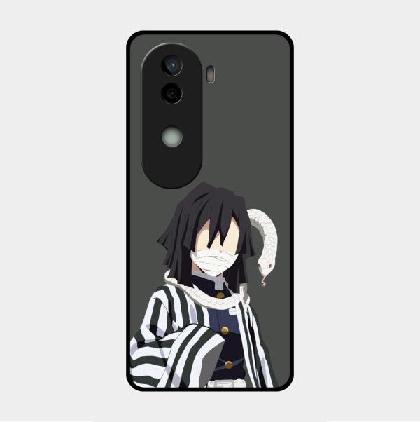 Snake Eyes Glass Case Cover For Vivo V40E 5G