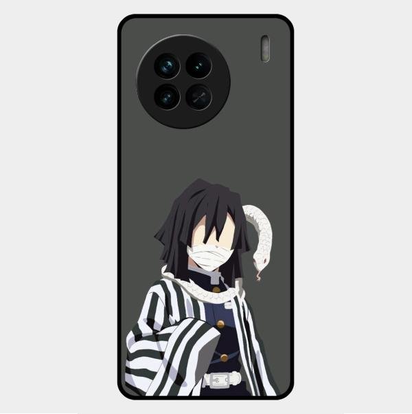 Snake Eyes Glass Case Cover For Vivo X90 5G