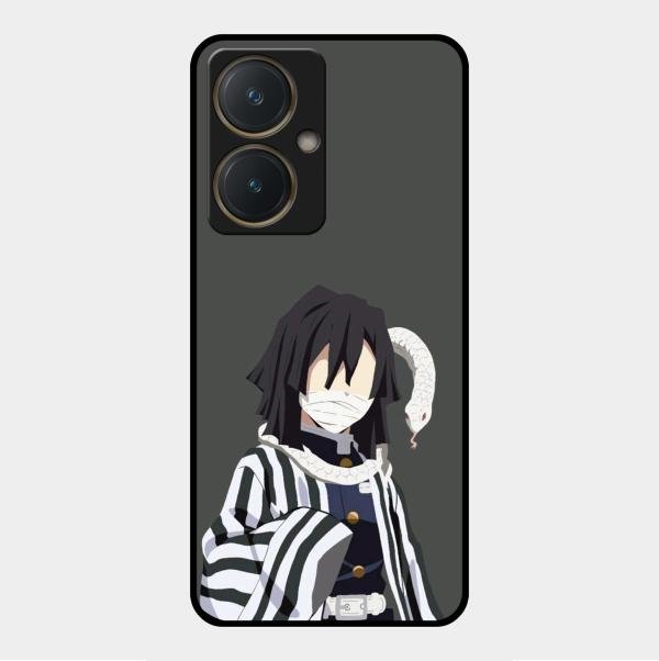 Snake Eyes Glass Case Cover For Vivo Y27