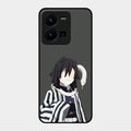 Snake Eyes Glass Case Cover For Vivo Y35
