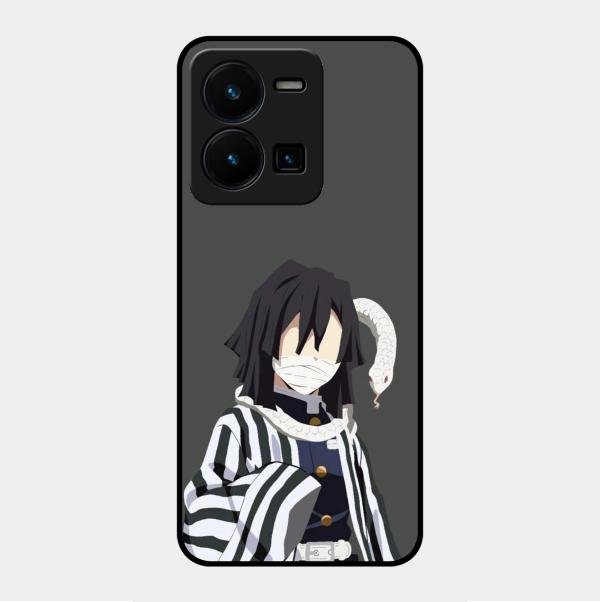 Snake Eyes Glass Case Cover For Vivo Y35