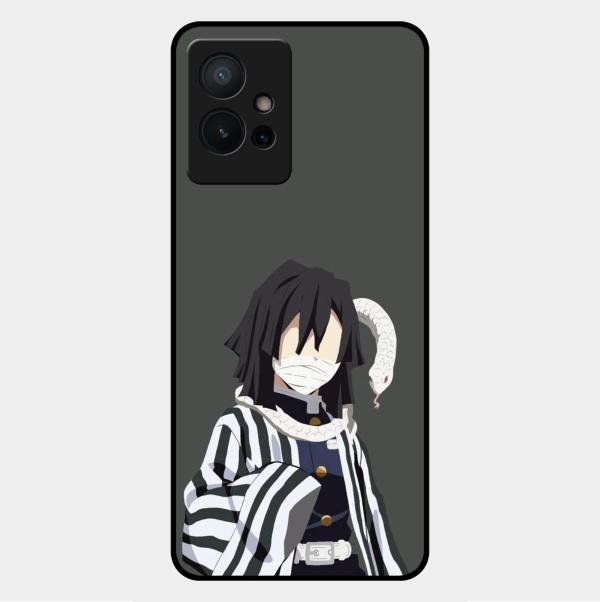 Snake Eyes Glass Case Cover For Vivo Y75 5G