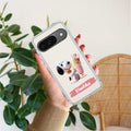 Snoopy Customize Transparent Silicon Case For Google Pixel 9