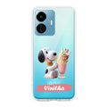 Snoopy Customize Transparent Silicon Case For iQOO Z6 Lite 5G