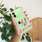 Snoopy Customize Transparent Silicon Case For iQOO Z9 5G