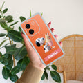 Snoopy Customize Transparent Silicon Case For Vivo T3 Pro 5G