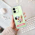 Snoopy Customize Transparent Silicon Case For iQOO Z9x 5G